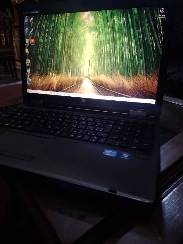 hp probook with charger and bag in good condition 1