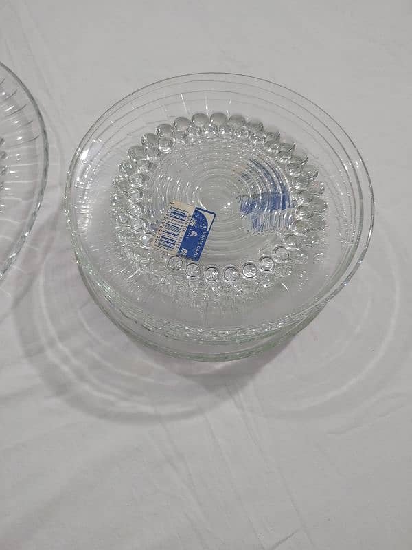 7-Piece Glass Plate Serving Set 5