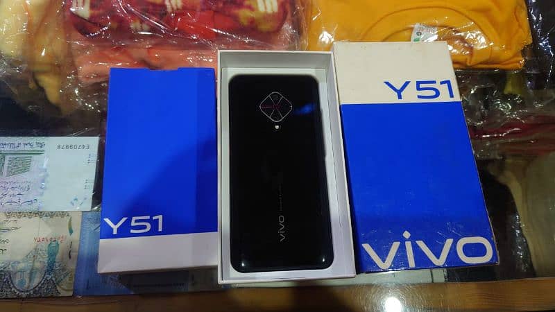 vivo Y51 full box 4.128 no opne no repair 10by9.5 5