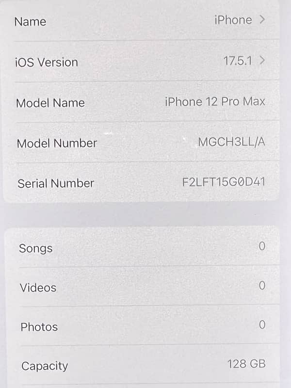 I phone 12 pro max 128 PTA Approved 7