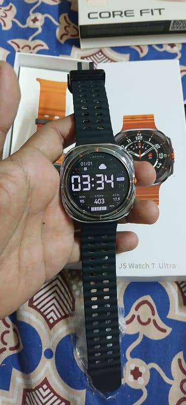 JS Watch 7 Ultra with extra high quality stainless steel strap 6