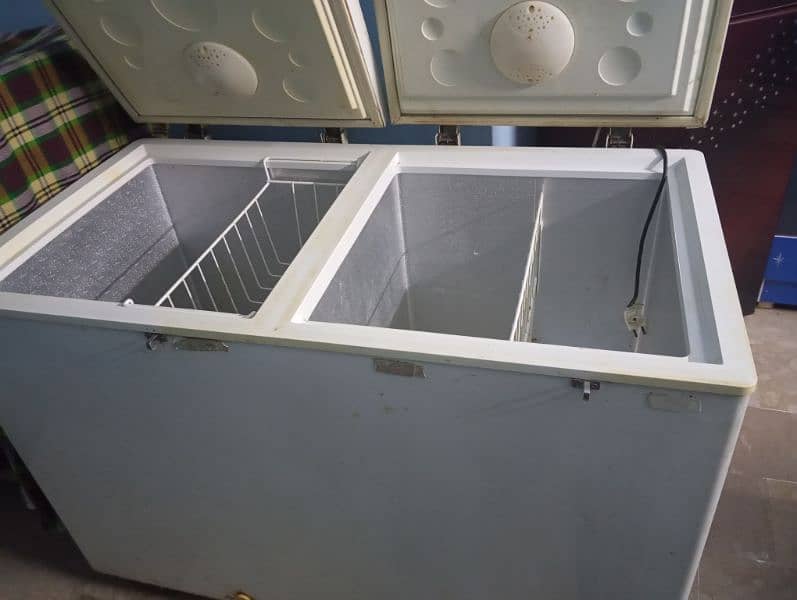 haier frezer double dour freezer 1