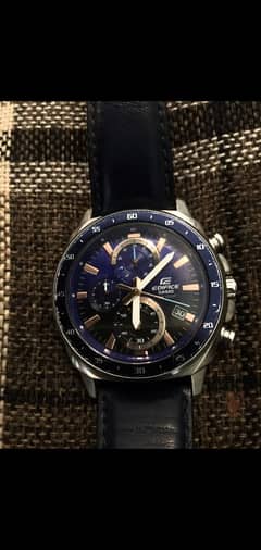 Casio Edifice WR 100 M BLUE (STRAPS EDITION)