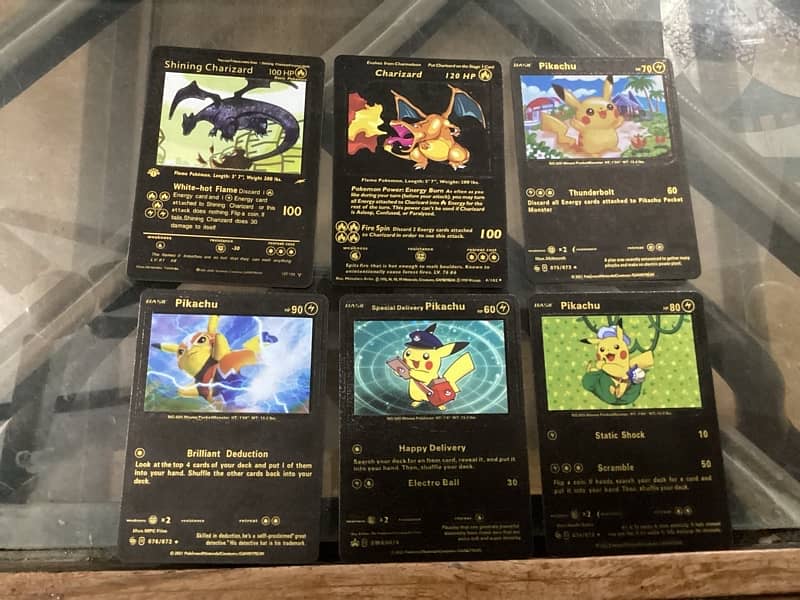 brand new black Pokémon cards for kids , collectors 7