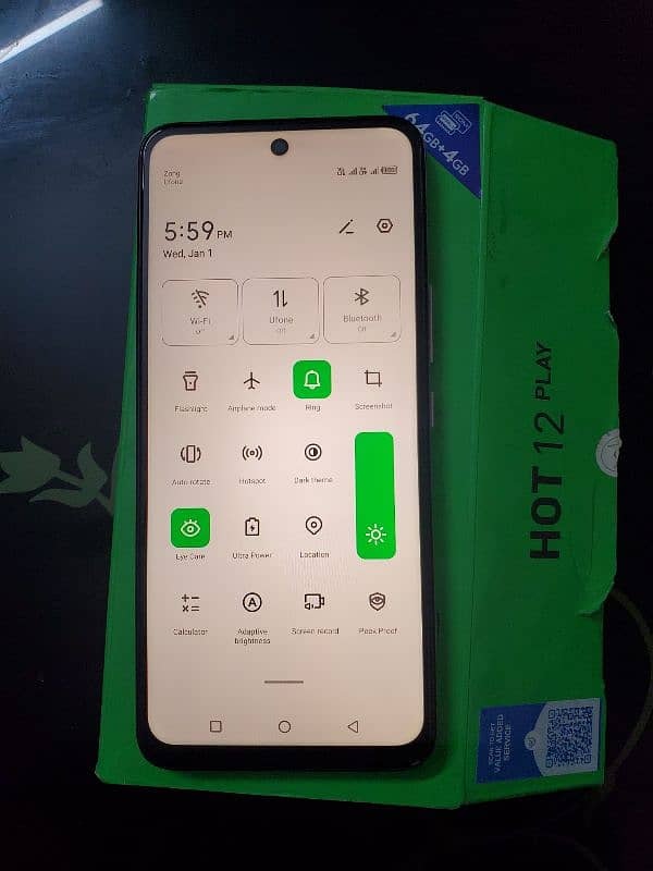 infinix hot 12 play 4+3/64 0