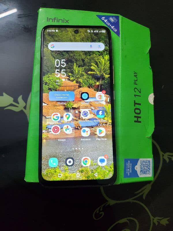 infinix hot 12 play 4+3/64 2