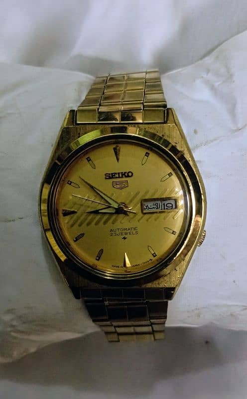 Vintage Seiko 5 Automatic 21 Jewel 3