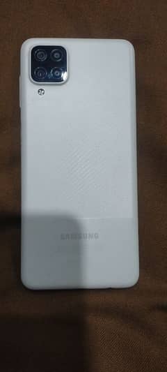 samsung A12 one hand use 10/10 with box and charger