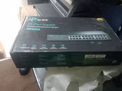 TP LINK TL SG1024D 24PORT GIGABIT DESKTOP/RACKMOUNT SWITCH