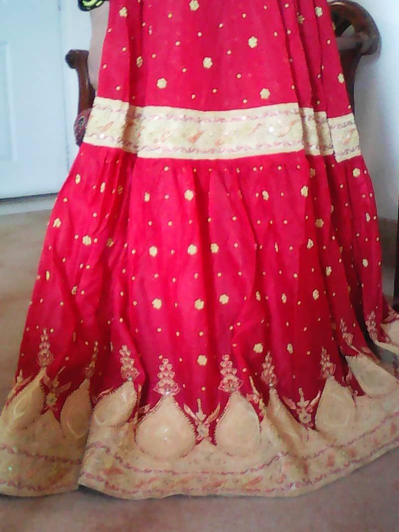 Beautiful Bridal Lahanga Suit  ( 0334-3105541 ) 6