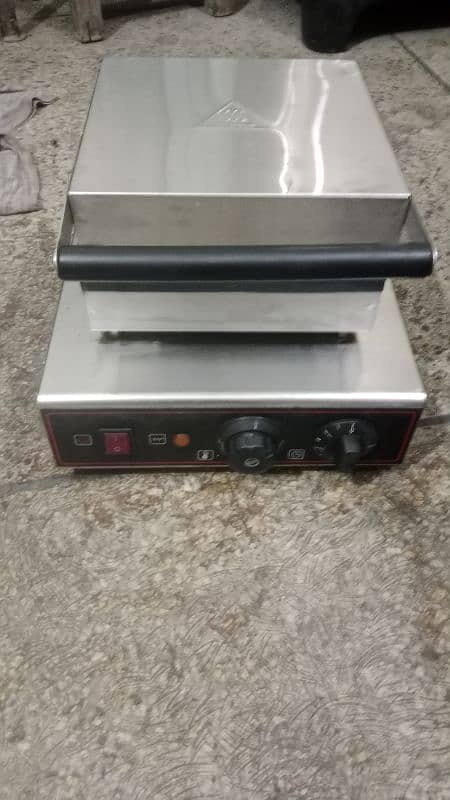 plate waffle Baker machine 1.6kw 4