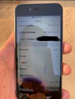 iphone 6 PTA Prove 64GB