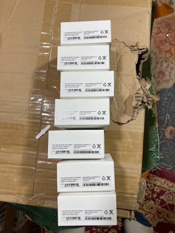 iPhone Adapters 20W C Full Original  100% 3