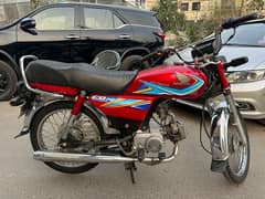 HondaCD70 very smooth and Good condition,total genion, UET,Lahore, A+.