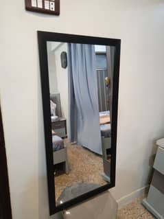 Full length wall mirror | shesha | glass | black mirror | decoration