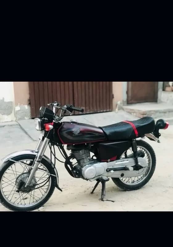 Honda 125 in low price genuine bike 16 model 0