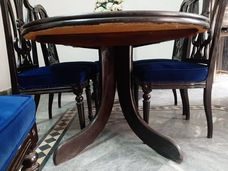 Dinning Table with Six Chairs 11