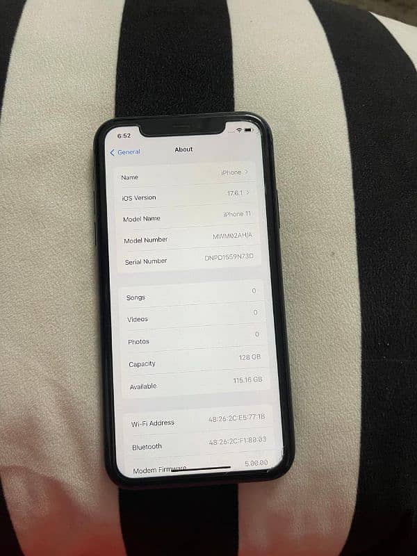 iphone 11 non PTA 128gb full box accessories 5