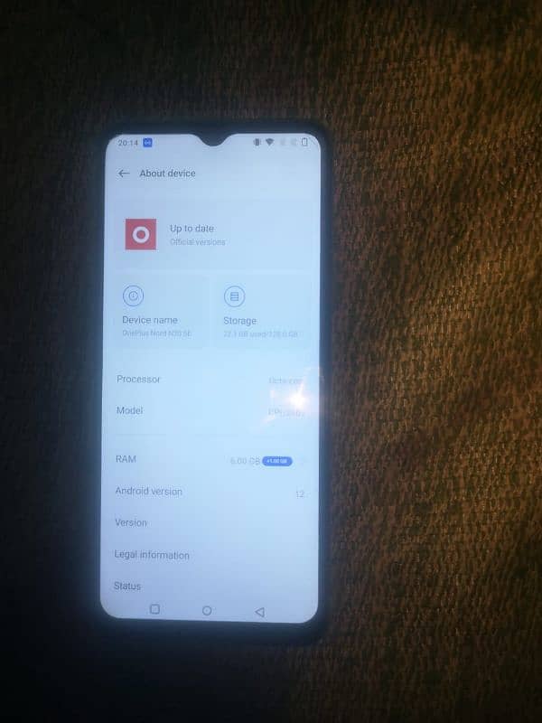 OnePlus phone 6/128 condition 10by10 4