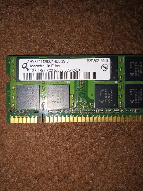 1 GB RAM 0