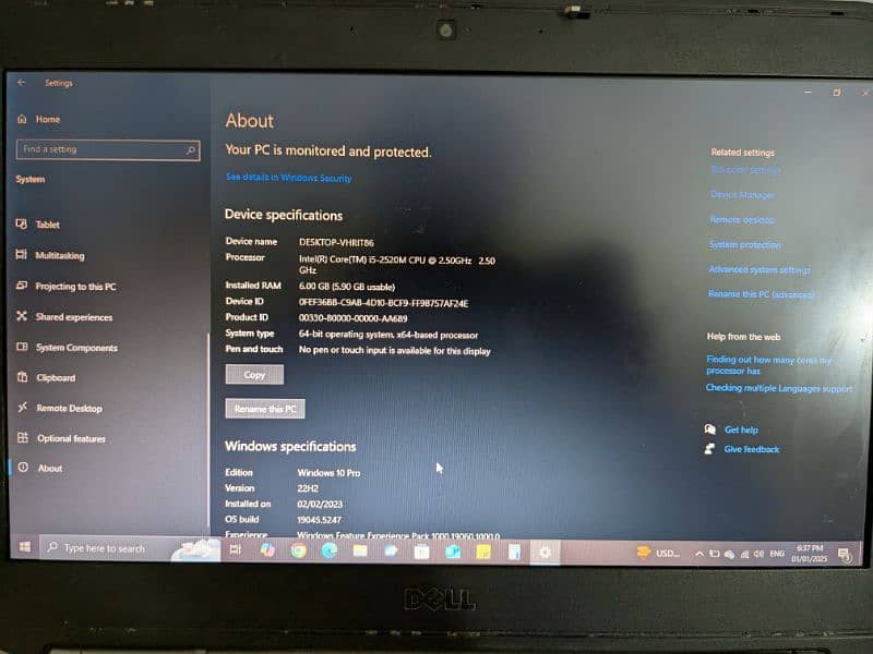 DELL latitude i5 2nd gen (128gb ssd)+(256gb hhd) 2