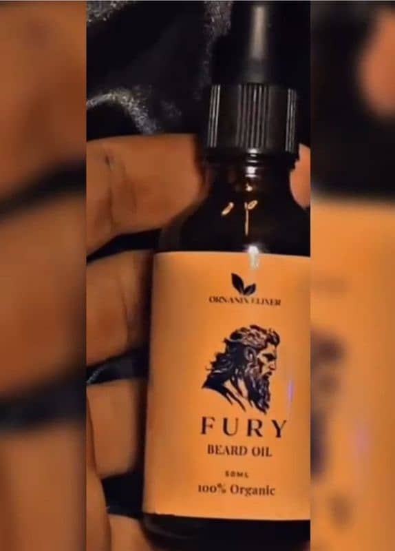 this beard oil is very good your beard very shiny and dark 1