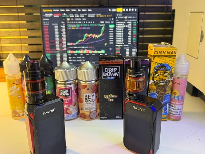 SMOK G-PRIV VAPES 2 DIFFERENT MODELS 230 Watts WITH 10 MIX FLAVOURS 7