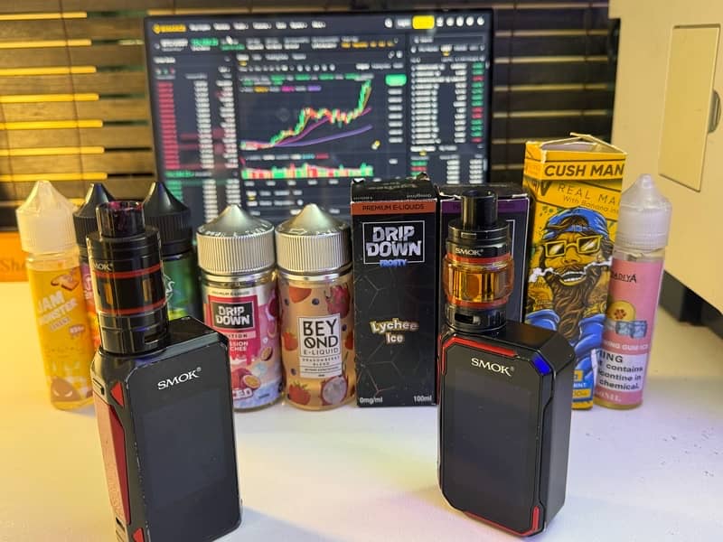 SMOK G-PRIV VAPES 2 DIFFERENT MODELS 230 Watts WITH 10 MIX FLAVOURS 9