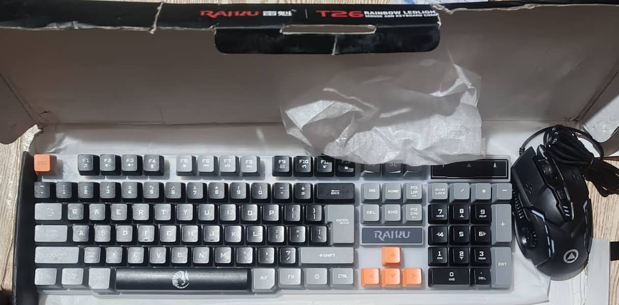 KEYBOARD AND MOUSE FOR PC ||  RGB LIGHTING KEYBOARD  || LOW PRICE RATE 0