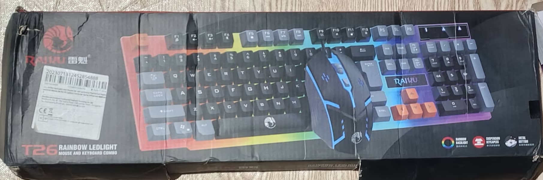 KEYBOARD AND MOUSE FOR PC ||  RGB LIGHTING KEYBOARD  || LOW PRICE RATE 4