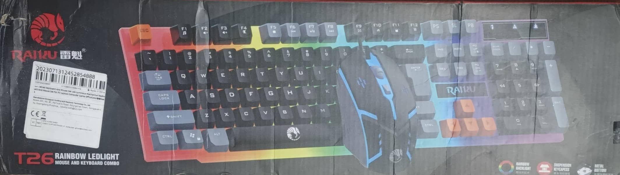 KEYBOARD AND MOUSE FOR PC ||  RGB LIGHTING KEYBOARD  || LOW PRICE RATE 5