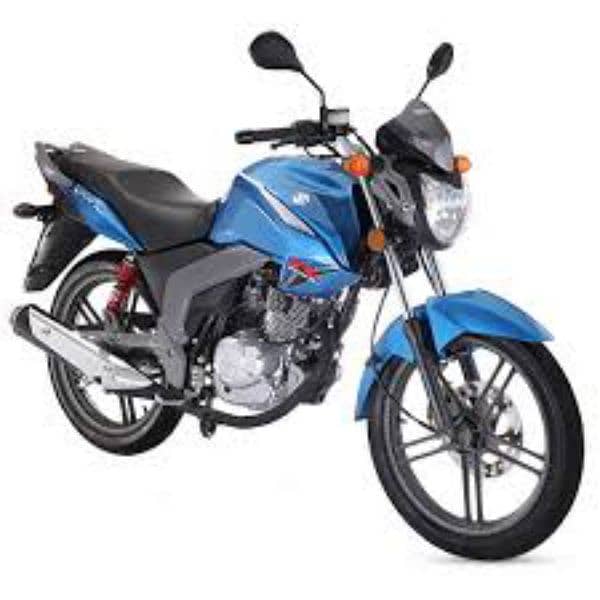 SUZUKI GSX 125 LIKE ZERO METER BIKE JUST 600KM USED 0