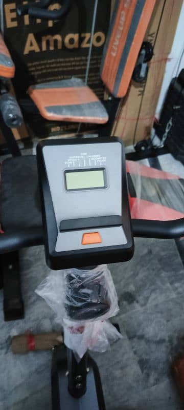 Exercise Bike With Seat And Digital Meter 1