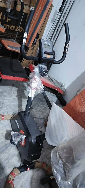 Exercise Bike With Seat And Digital Meter 2