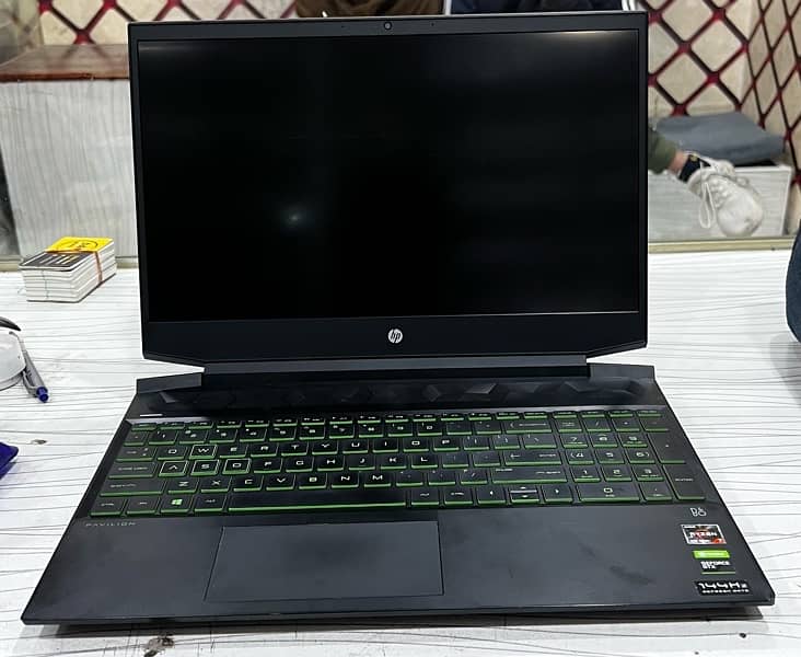 HP Pavilion 15 Gaming Ryzon 7-4800H 16GB + 512GB NVMe GTX 1650ti 4GB 3