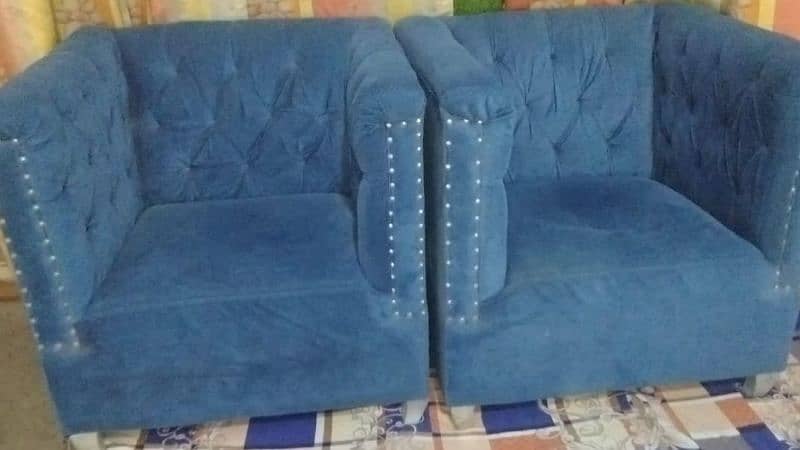 5 seater sofa set like new 2