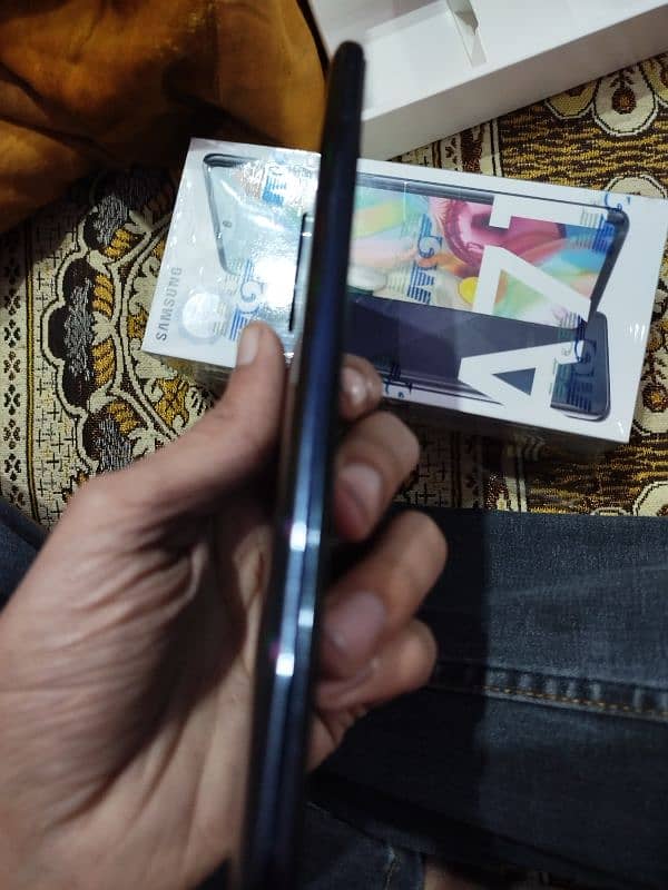 samsung A71 Dual sim Pta lush condition for sale 8