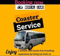 Rent a coaster/van/bus/coach/ coaster for rent/booking