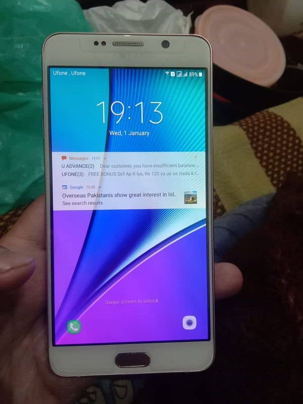 Samsung note 5 dual SIM pta approved. 6