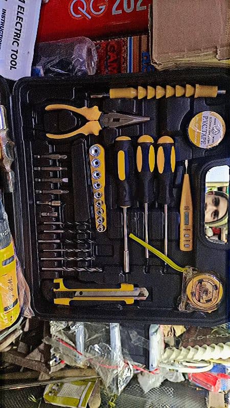 37 piece tool kit for home use 0