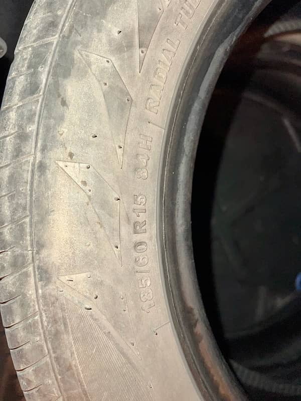 Used GTR Traco Plus 04 Tyres 185/60R15 for Toyota Yaris Ativ 0