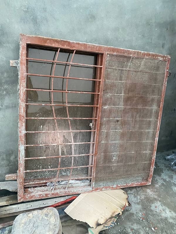 Iron window 4/4 lohay ki khirki | safety window 0