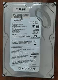 Seagate HDD