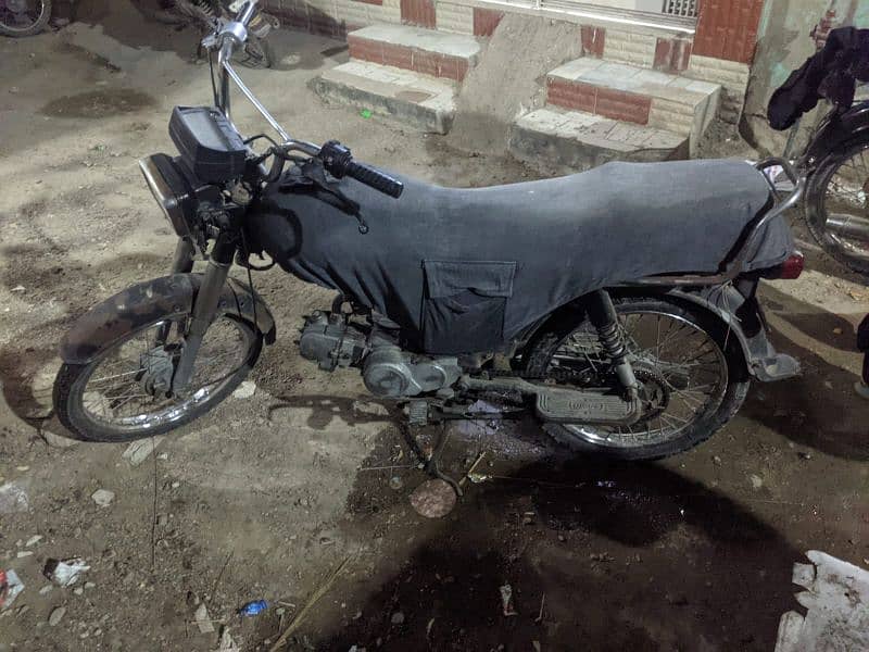 HONDA 70 1987 KARACHI NUM 0