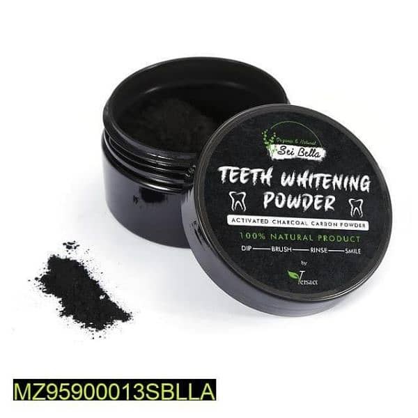 SeiBella-Activated Teeth Whitening Powder, 60g 1