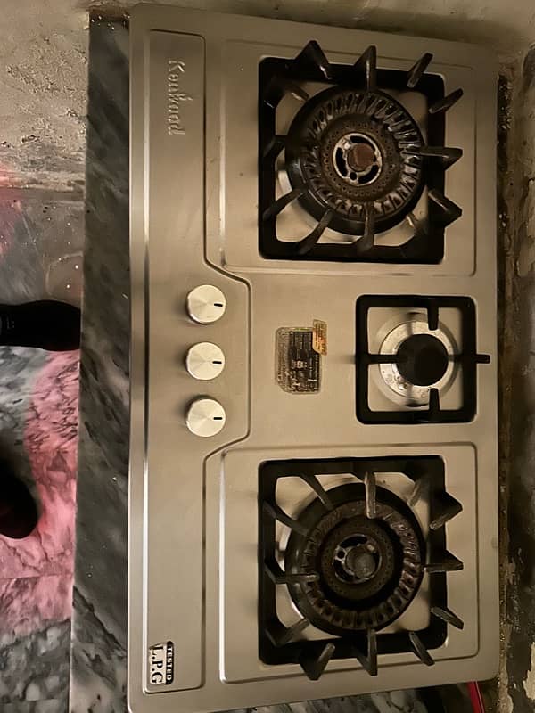 KENWOOD Luxurious Gas Hob  …. . 15 Days Use …. . 2