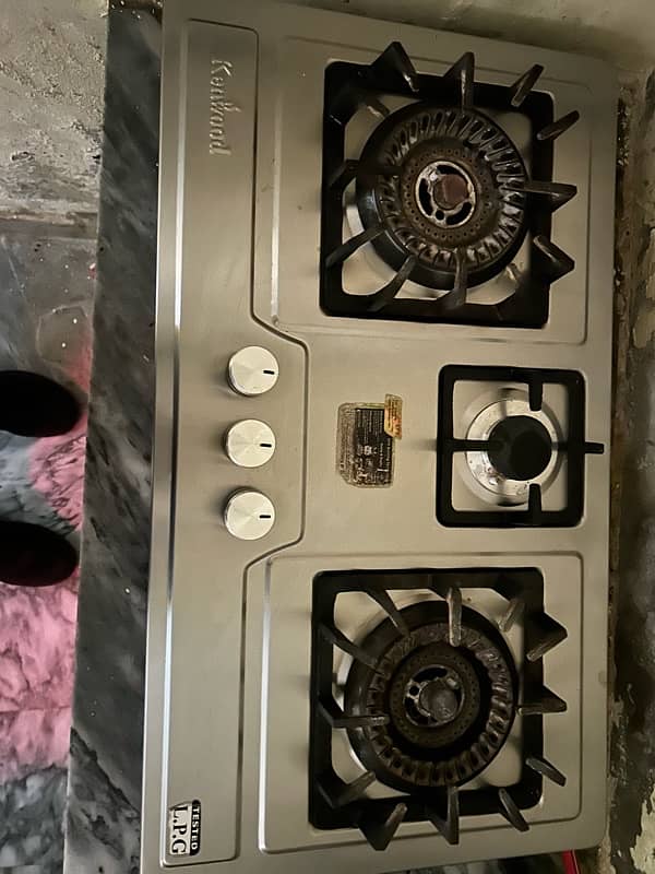 KENWOOD Luxurious Gas Hob  …. . 15 Days Use …. . 4