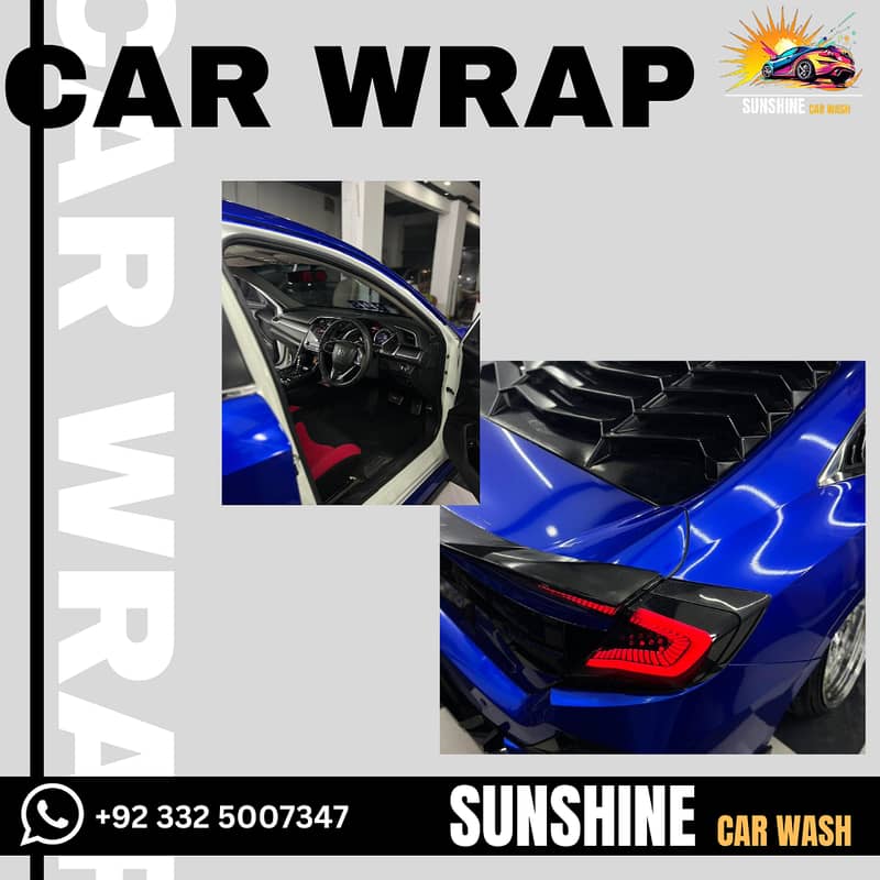 Car coating , PPF , Wrap 12