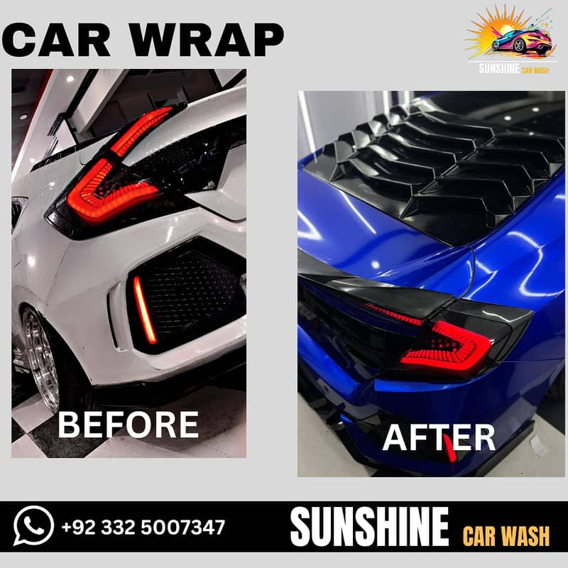 Car coating , PPF , Wrap 14