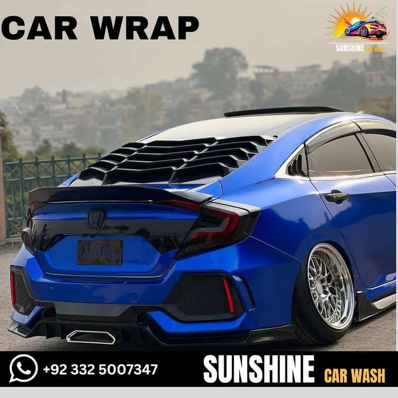 Car coating , PPF , Wrap 15